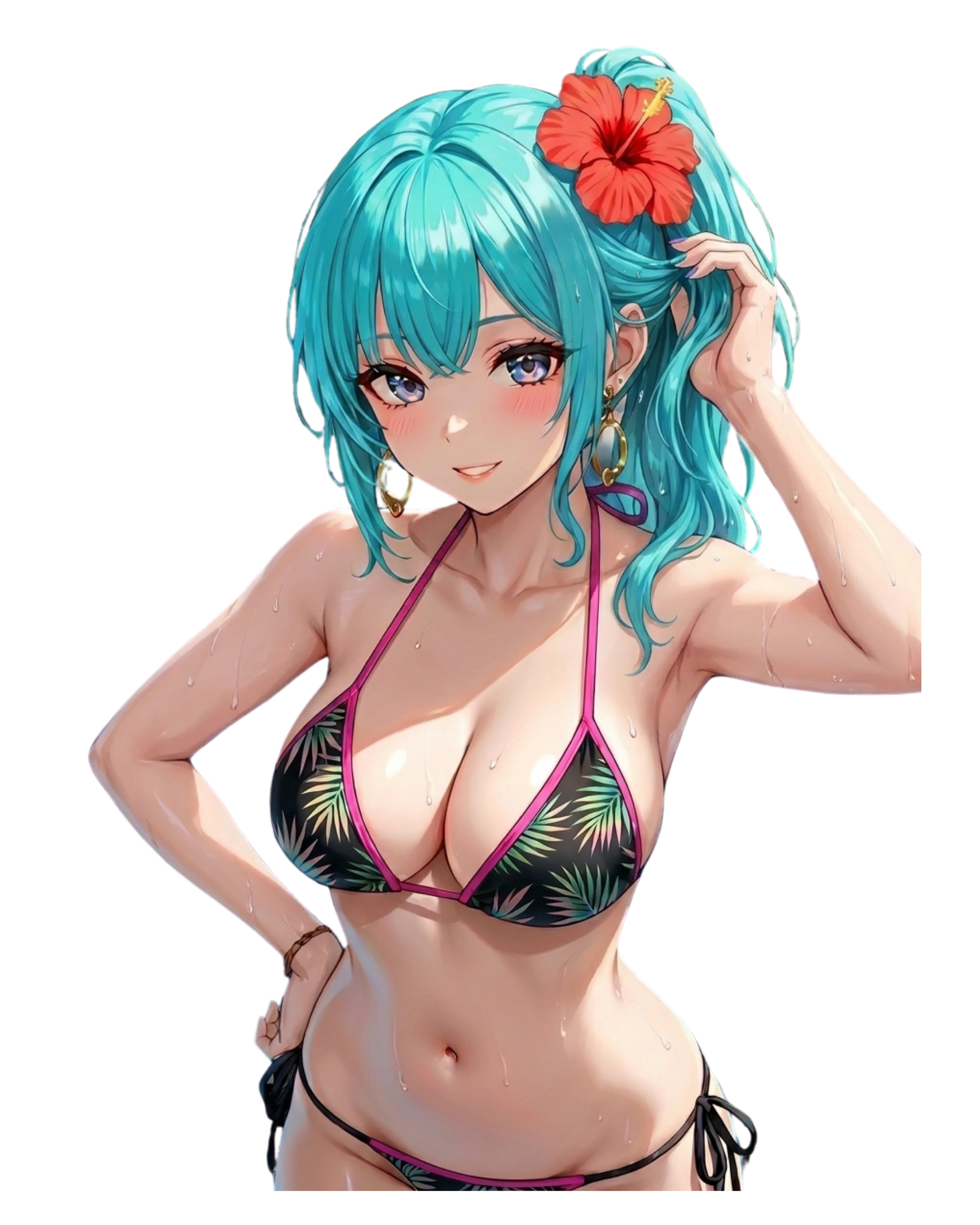 FC2ライブとStripChatを比較する編集部レビューのイメージ（実在の人物ではありません）